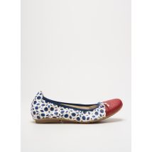 LIBRE COMME L'AIR - Ballerines bleu en cuir - Femme - Taille 39 - Modz