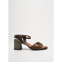 NEMONIC - Sandales/Nu pieds marron en cuir - Femme - Taille 36 - Modz