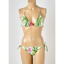ANTIGEL - Maillot de bain 2 pièces vert en polyester - Femme - Taille TU - Modz