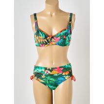 SUN PLAYA - Maillot de bain 2 pièces vert en polyamide - Femme - Taille TU - Modz