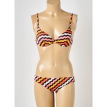 JENNA DE ROSNAY - Maillot de bain 2 pièces marron en polyamide - Femme - Taille TU - Modz