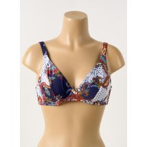 PROMISE - Haut de maillot de bain bleu en polyamide - Femme - Taille 90D - Modz