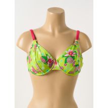 BEACH SECRET - Haut de maillot de bain vert en polyamide - Femme - Taille 100D - Modz