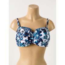 000010745342 - Haut de maillot de bain bleu en polyamide - Femme - Taille 90F - Modz