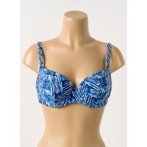 CLEO BY PANACHE - Haut de maillot de bain bleu en polyamide - Femme - Taille 85E - Modz