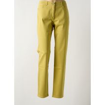 JOCAVI - Pantalon slim vert en coton - Femme - Taille 46 - Modz