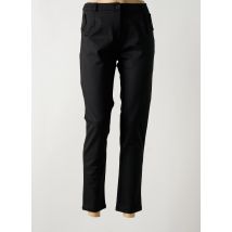 LE PETIT BAIGNEUR - Pantalon chino noir en polyester - Femme - Taille 44 - Modz