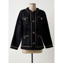 FRIME - Gilet manches longues noir en polyester - Femme - Taille 38 - Modz