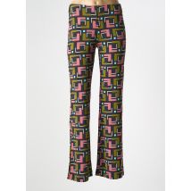 MALIPARMI - Pantalon droit vert en viscose - Femme - Taille 36 - Modz