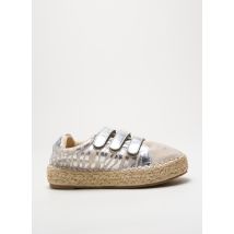 FINDLAY - Espadrilles argent en autre matiere - Femme - Taille 37 - Modz