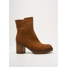 MINKA DESIGN - Bottines/Boots marron en cuir - Femme - Taille 39 - Modz