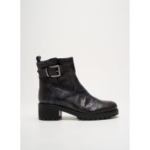 MINKA DESIGN - Bottines/Boots bleu en cuir - Femme - Taille 40 - Modz