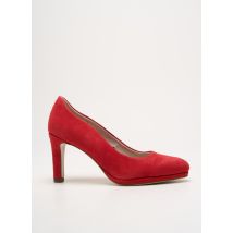 TAMARIS - Escarpins rouge en cuir - Femme - Taille 38 - Modz