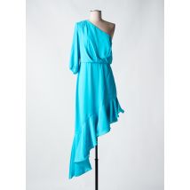 RINASCIMENTO - Robe mi-longue bleu en polyester - Femme - Taille 36 - Modz