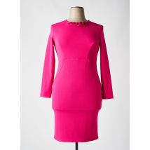 KITANA - Robe mi-longue rose en polyester - Femme - Taille 50 - Modz