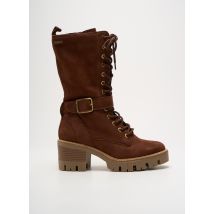 TAMARIS - Bottines/Boots marron en cuir - Femme - Taille 38 - Modz