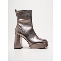 TAMARIS - Bottines/Boots argent en autre matiere - Femme - Taille 38 - Modz
