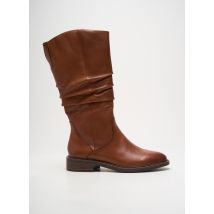 TAMARIS - Bottes marron en cuir - Femme - Taille 40 - Modz