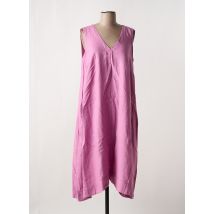 MES SOEURS ET MOI - Robe mi-longue violet en lin - Femme - Taille 42 - Modz