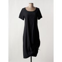 ELSEWHERE - Robe mi-longue noir en lyocell - Femme - Taille 40 - Modz
