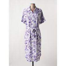 YEST - Robe mi-longue violet en viscose - Femme - Taille 42 - Modz