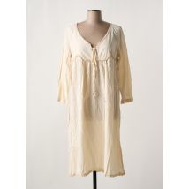 JAYKO - Robe mi-longue beige en viscose - Femme - Taille 40 - Modz