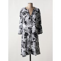 YEST - Robe mi-longue noir en viscose - Femme - Taille 40 - Modz