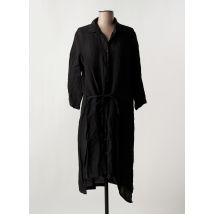 LOTUS EATERS - Robe mi-longue noir en lin - Femme - Taille 44 - Modz