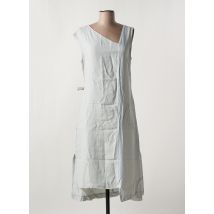 LOTUS EATERS - Robe mi-longue gris en lin - Femme - Taille 38 - Modz