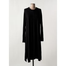 OZAI N KU - Robe mi-longue noir en viscose - Femme - Taille 40 - Modz