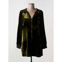 WHITE STUFF - Tunique manches longues vert en viscose - Femme - Taille 46 - Modz