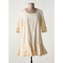 JAYKO - Tunique manches longues beige en coton - Femme - Taille 38 - Modz