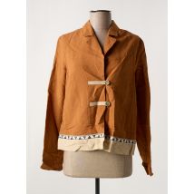 SEMIOLOGY - Veste casual marron en viscose - Femme - Taille 38 - Modz