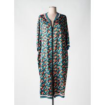 AN II VITO - Robe mi-longue bleu en polyester - Femme - Taille 48 - Modz