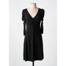 AN II VITO - Robe mi-longue noir en viscose - Femme - Taille 36 - Modz