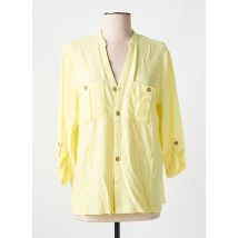YEST - Chemisier jaune en viscose - Femme - Taille 36 - Modz