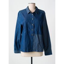 WHITE STUFF - Chemisier bleu en coton - Femme - Taille 40 - Modz