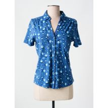 WHITE STUFF - Chemisier bleu en coton - Femme - Taille 40 - Modz