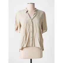 SEMIOLOGY - Chemisier beige en viscose - Femme - Taille 38 - Modz