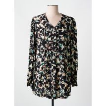 YEST - Tunique manches longues noir en viscose - Femme - Taille 44 - Modz