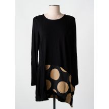 ALEMBIKA - Tunique manches longues noir en viscose - Femme - Taille 42 - Modz