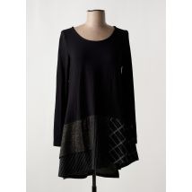 ALEMBIKA - Tunique manches longues noir en viscose - Femme - Taille 42 - Modz