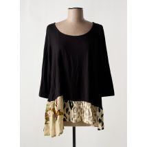 ALEMBIKA - Tunique manches longues noir en viscose - Femme - Taille 44 - Modz