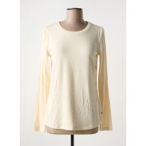 YEST - T-shirt beige en viscose - Femme - Taille 38 - Modz