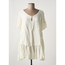 JAYKO - Tunique manches courtes beige en viscose - Femme - Taille 40 - Modz
