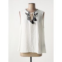 ESQUALO - Blouse blanc en viscose - Femme - Taille 42 - Modz