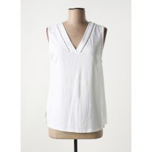 YEST - Débardeur blanc en coton - Femme - Taille 46 - Modz