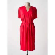 YEST - Robe mi-longue rouge en viscose - Femme - Taille 42 - Modz
