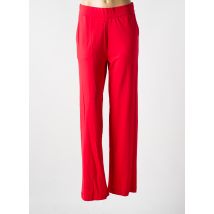 YEST - Pantalon droit rouge en lyocell - Femme - Taille 40 - Modz