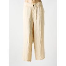 YEST - Pantalon large beige en lyocell - Femme - Taille 42 - Modz